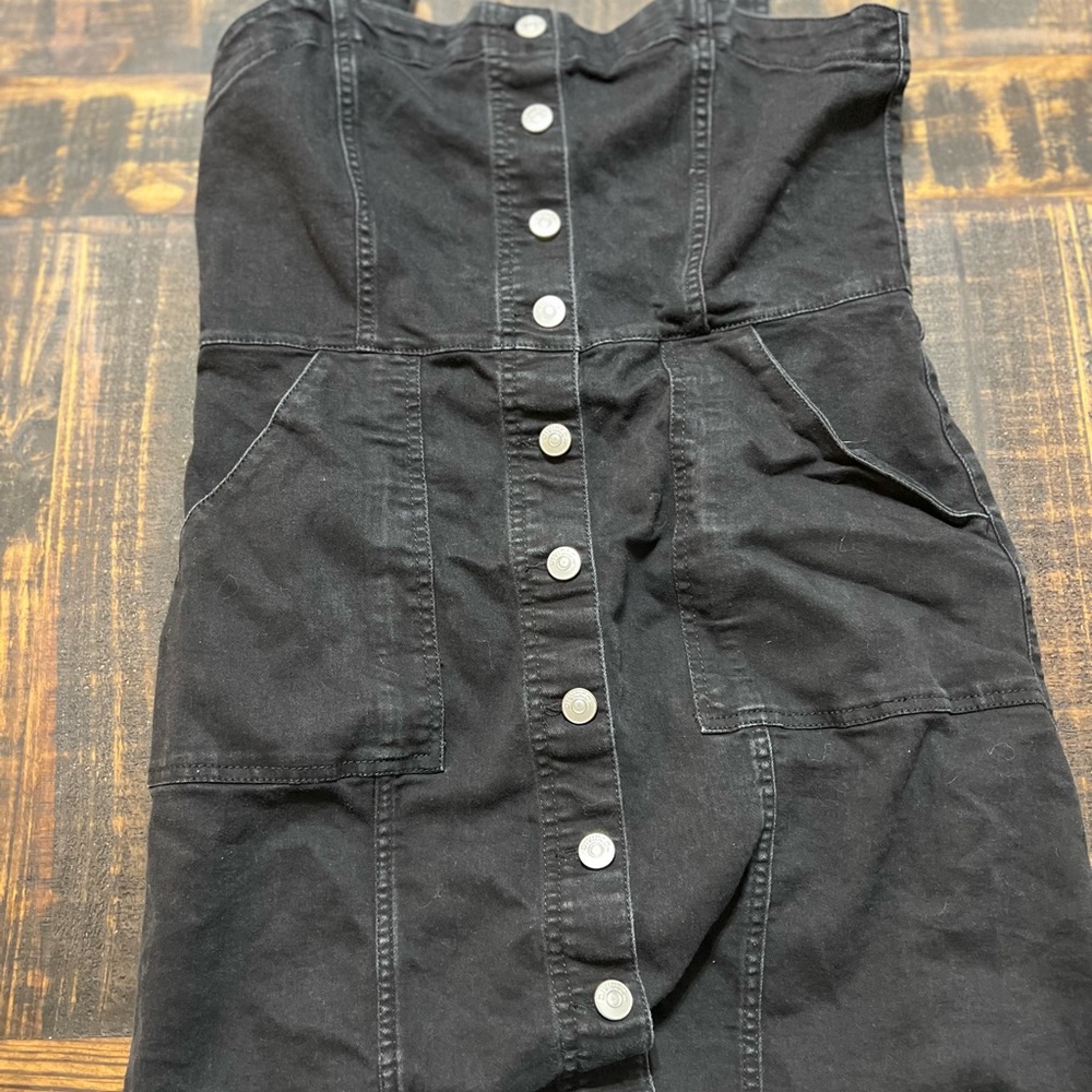 Black Jean Dress
